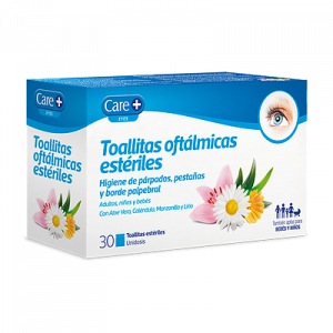 Toallitas Oftálmicas Care+ 30u