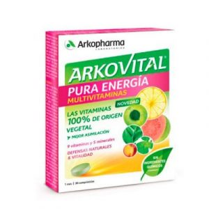 Arkovital Pura Energia 30 comprimidos