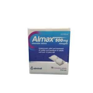 ALMAX 500 MG 18 COMPRIMIDOS MASTICABLES