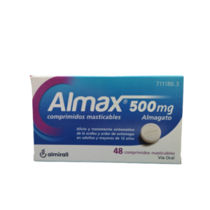 ALMAX 500 MG 48 COMPRIMIDOS MASTICABLES