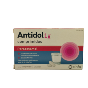 ANTIDOL 1 G 10 COMPRIMIDOS