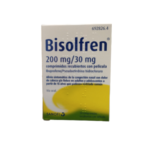 BISOLFREN 200 MG/30 MG 20 COMPRIMIDOS RECUBIERTOS