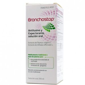 BRONCHOSTOP ANTITUSIVO Y EXPECTORANTE SOLUCION ORAL 1 FRASCO 200 ML