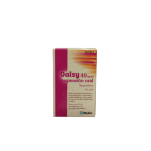 DALSY 40 MG/ML SUSPENSION ORAL 1 FRASCO 30 ML