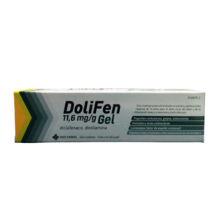 DOLIFEN 11,6 MG/G GEL CUTANEO 1 TUBO 60 G