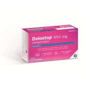 DOLOSTOP 650 MG 20 COMPRIMIDOS