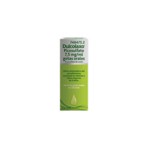 DULCOLAXO PICOSULFATO 7,5 MG/ML GOTAS ORALES EN SOLUCION 1 FRASCO 30 ML