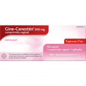 GINE-CANESTEN 500 MG 1 COMPRIMIDO VAGINAL