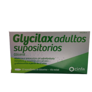 GLYCILAX ADULTOS 3,31 G 12 SUPOSITORIOS