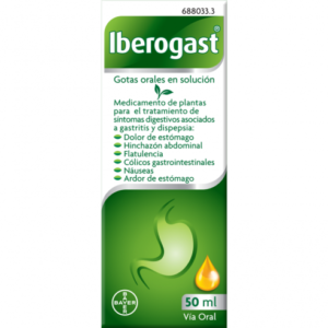 IBEROGAST GOTAS ORALES EN SOLUCION 1 FRASCO 50 ML