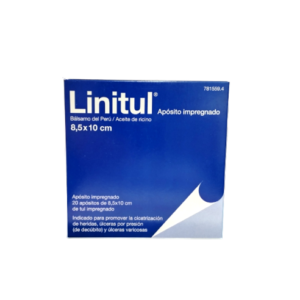 LINITUL 20 APOSITOS IMPREGNADOS 8,5 X 10 CM