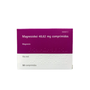 MAGNESIOBOI 48,62 MG 50 COMPRIMIDOS