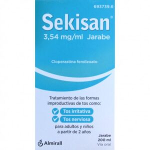 SEKISAN 3,54 MG/ML JARABE 1 FRASCO 200 ML